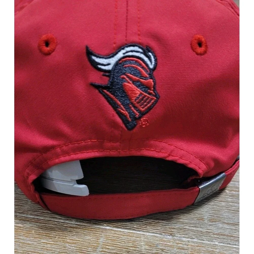 Rutgers Scarlet Knights Adidas Red Hat Relaxed-Fit Adjustable Strapback Cap NCAA
